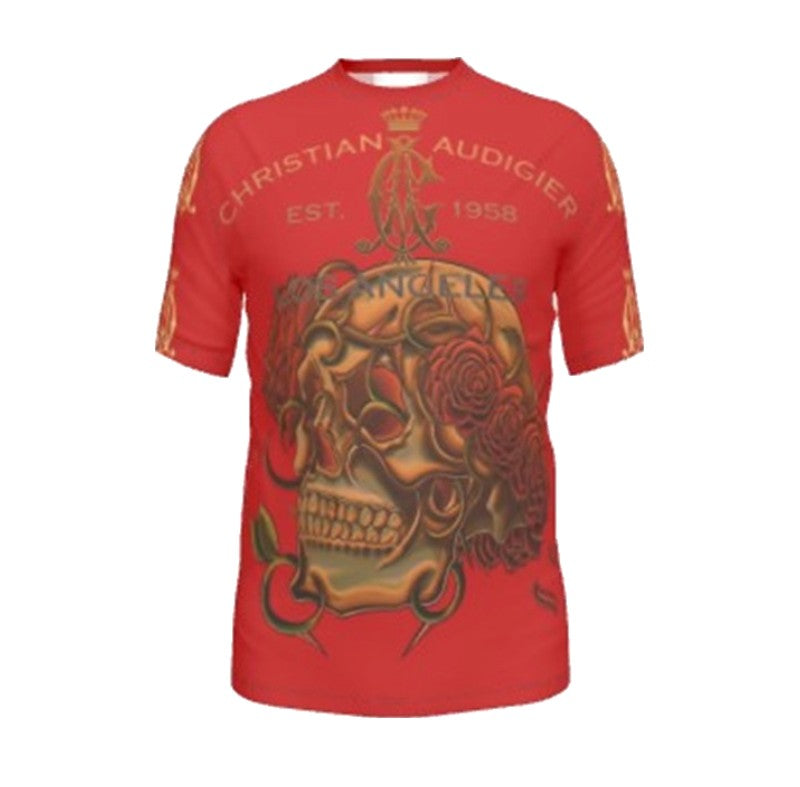 SKULL VINTAGE RED